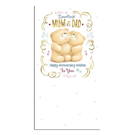 Mum and Dad Anniversary Forever Friends Card